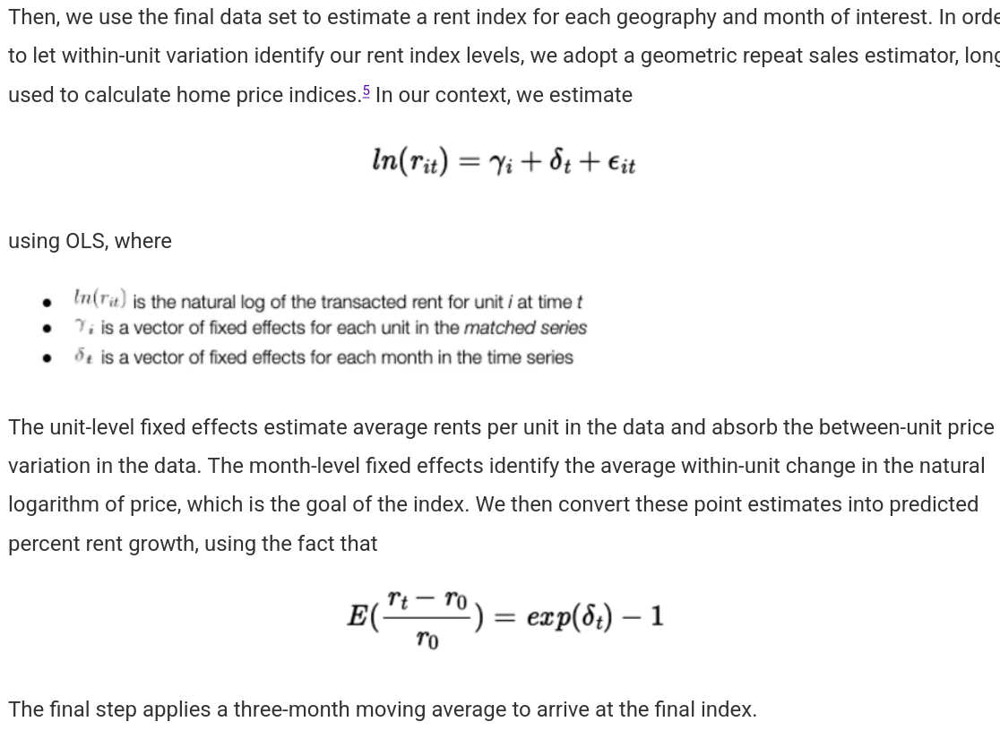 Methodology for Apartment List Rent estimate